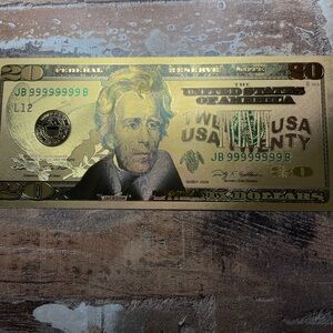 Gold-Toned Decorative Art Piece